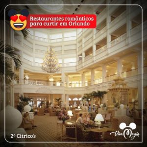 Restaurantes Românticos na Disney